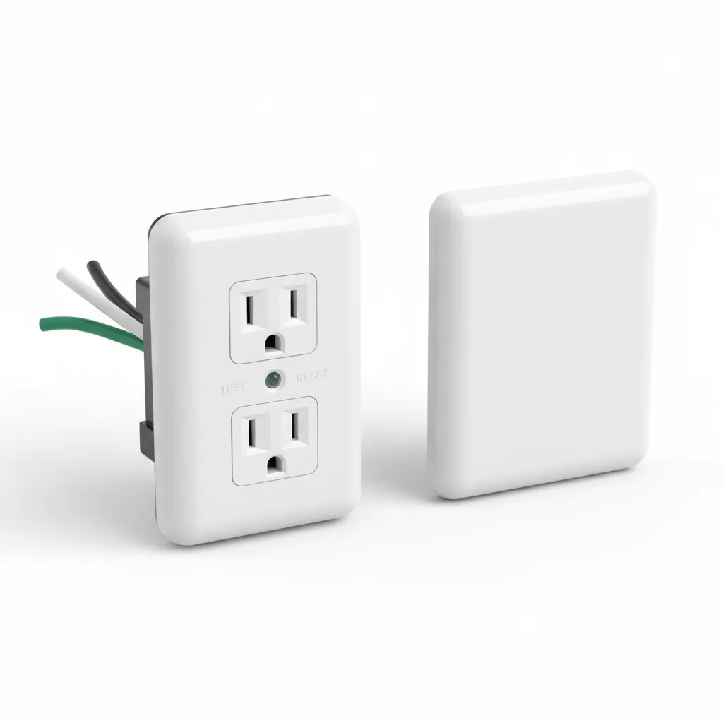 20A GFCI Outlet, Tamper-Resistant, White