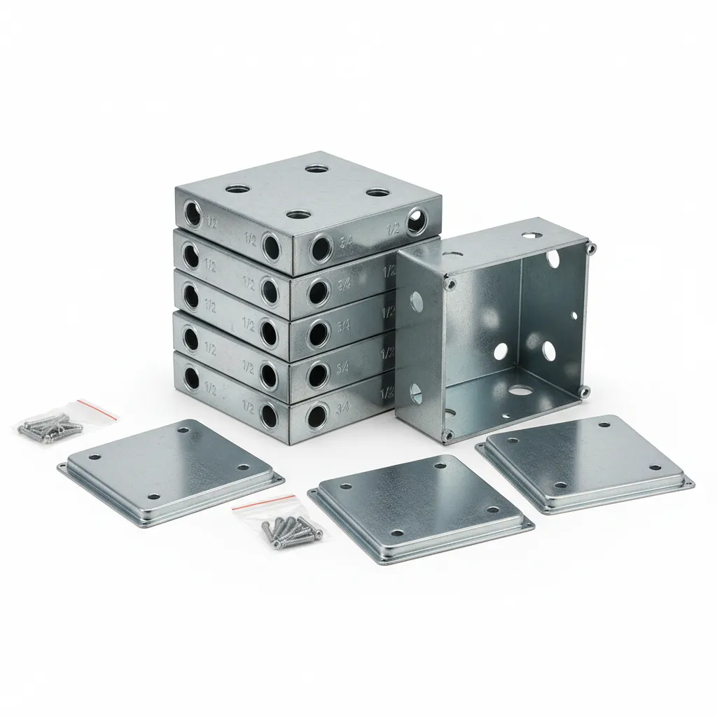 4 x 4 in. Metal Junction Box (10pk)