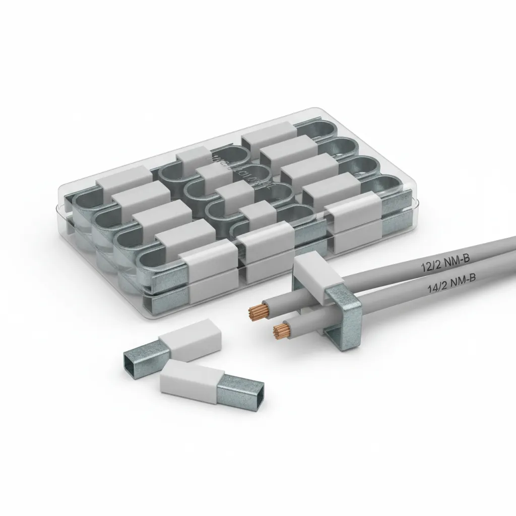 Insulated Cable Staples, 1/2 in. (200pk)