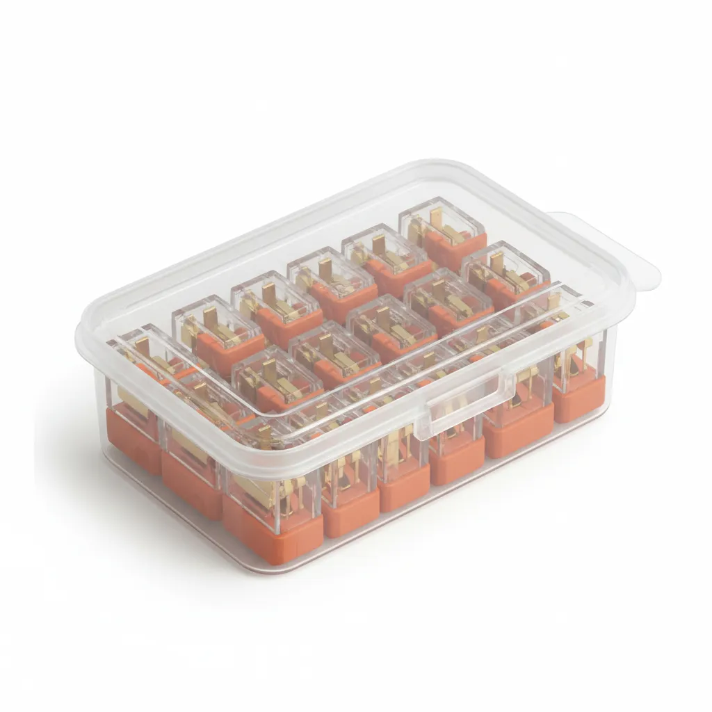 Push-In Wire Connectors, 12-22 AWG (100pk)