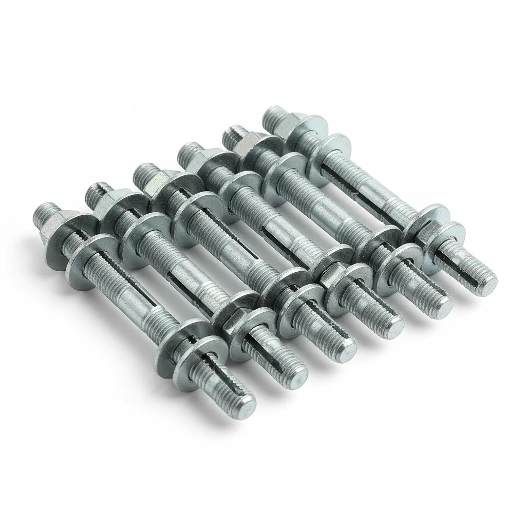3/8 in. Wedge Anchor for Concrete, Zinc (25pk)