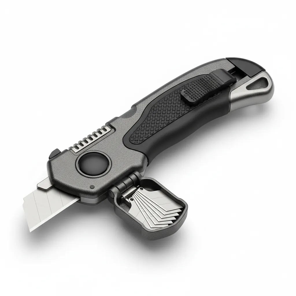 Heavy-Duty Retractable Utility Knife