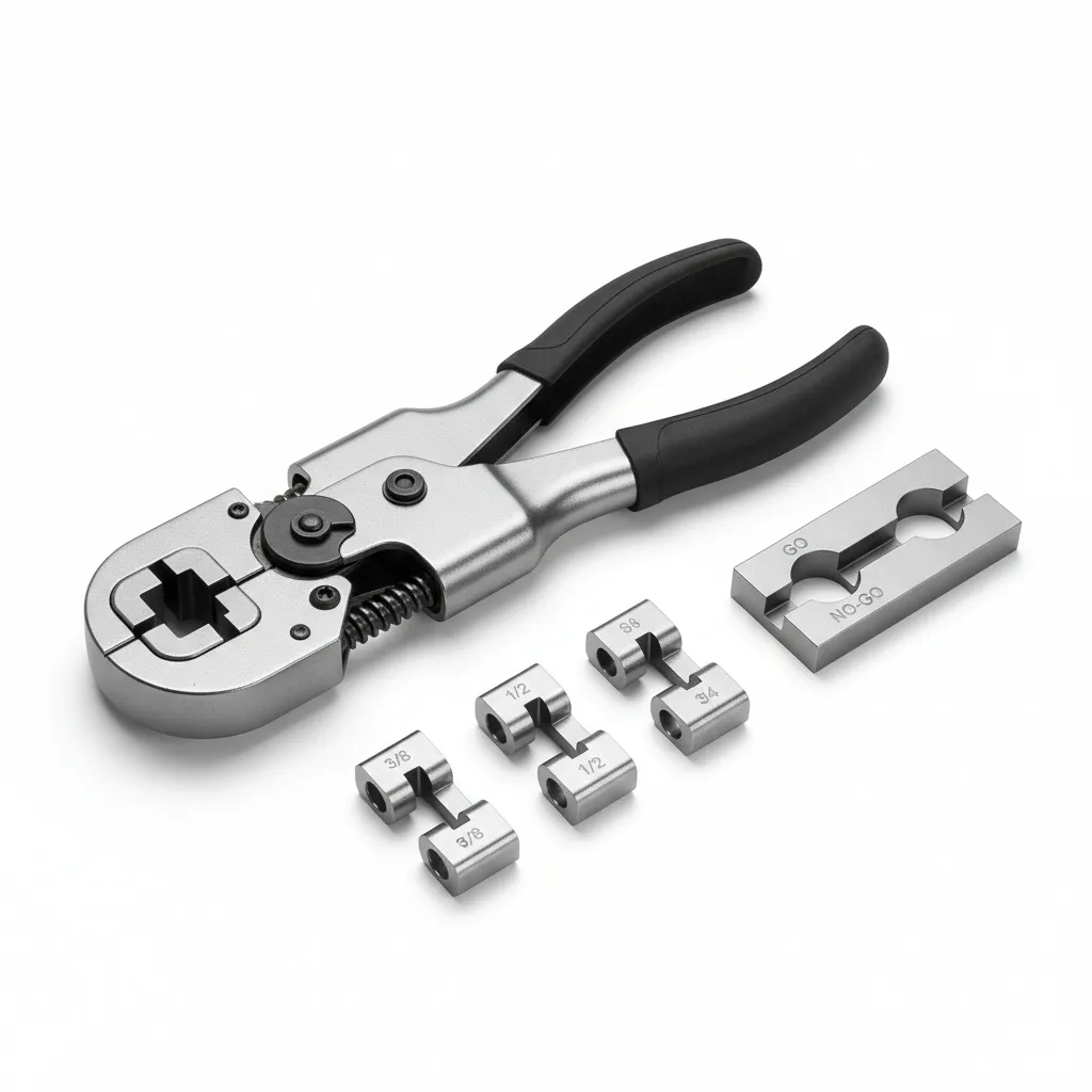 PEX Crimp Tool Kit with Go/No-Go Gauge
