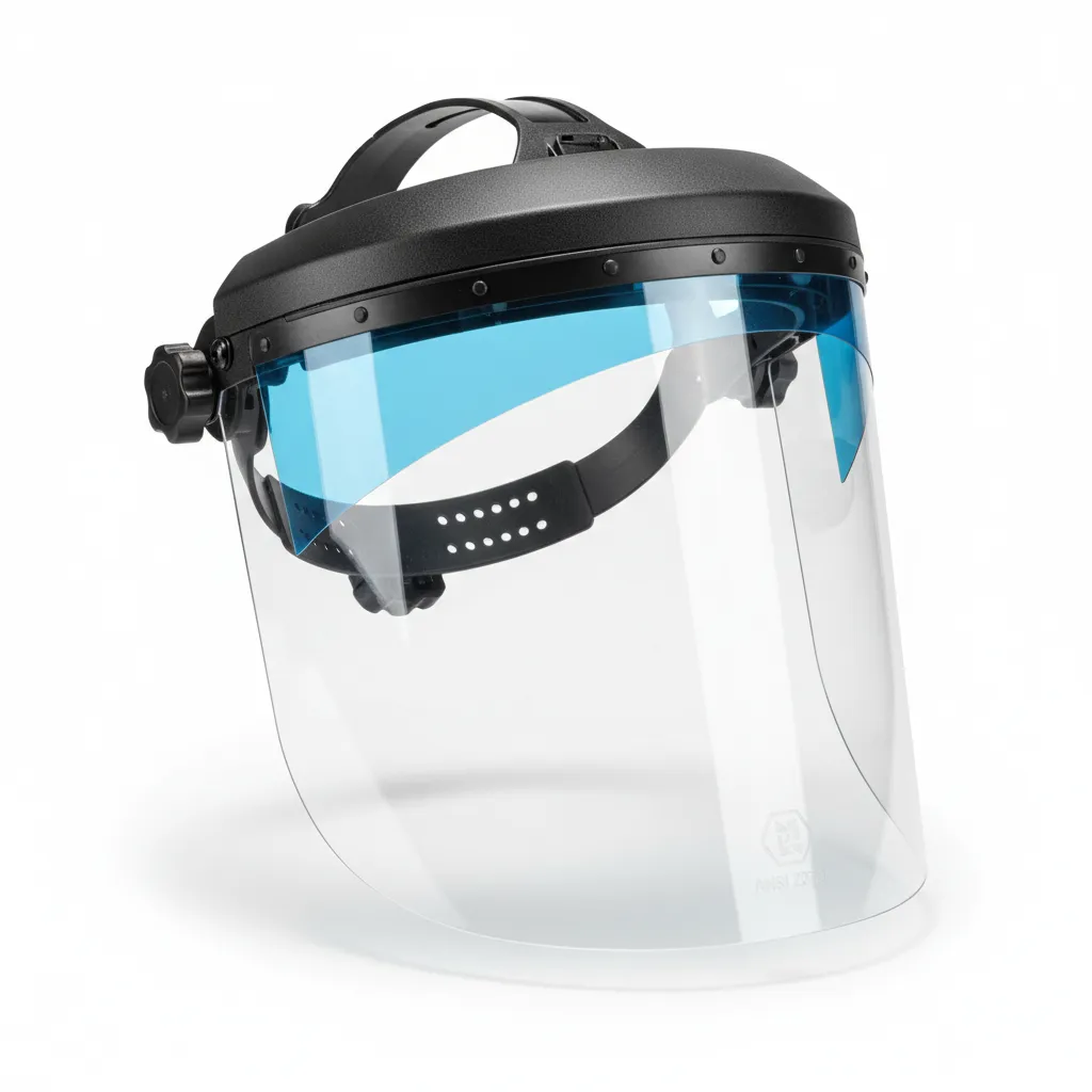 Full Face Shield with Ratchet Headgear